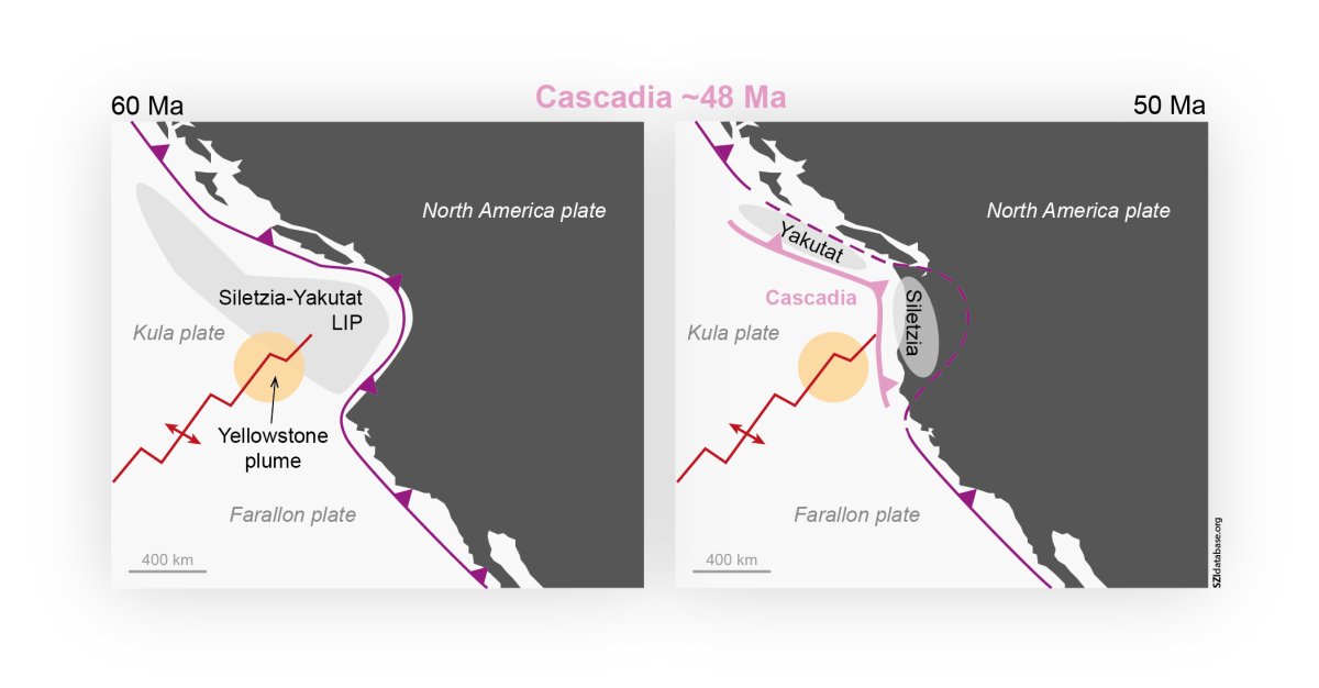 Cascadia subduction zone&nbsp;initiation