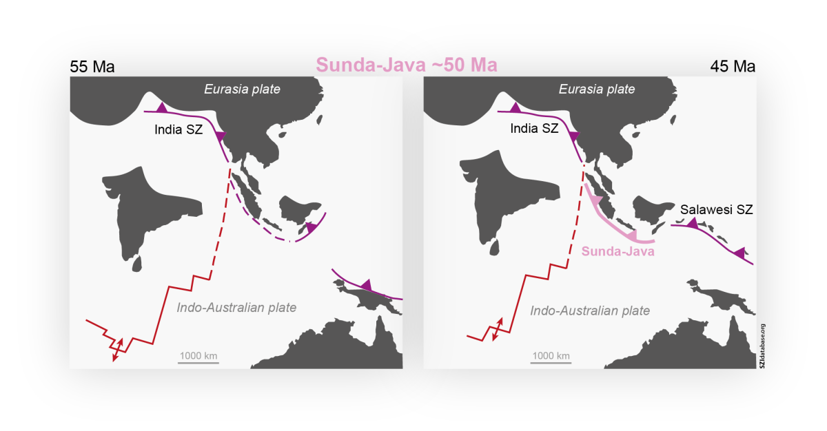 Sunda-Java subduction zone&nbsp;initiation